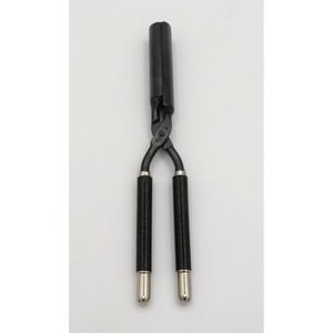 Black Satin Thermal Curling Metal Iron 30L